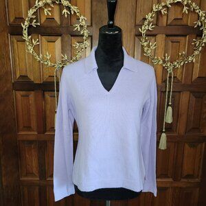 Geneva, Large, Purple, Women's Cashmere Sweater
